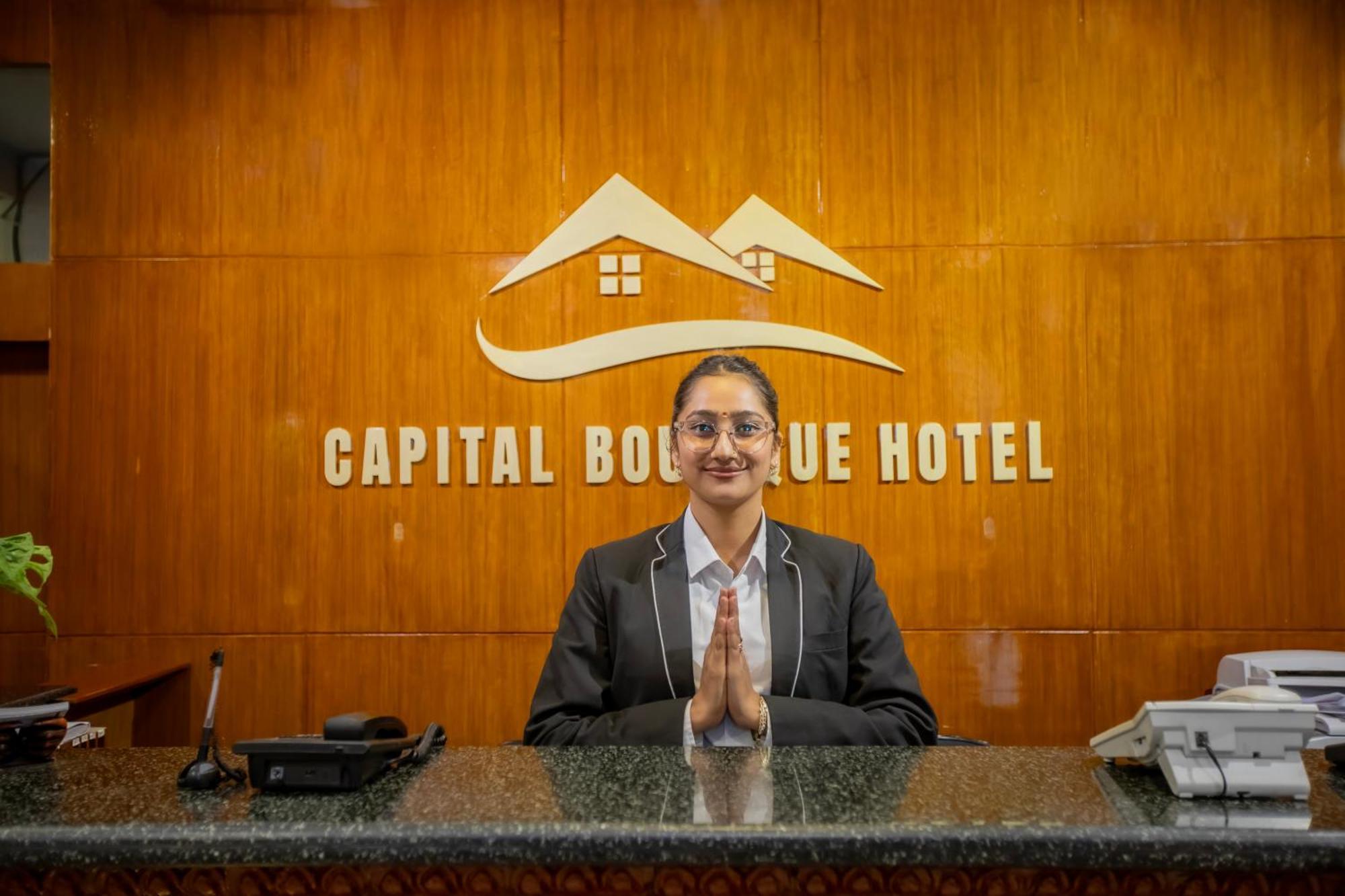Capital Boutique Hotel Katmandú Exterior foto